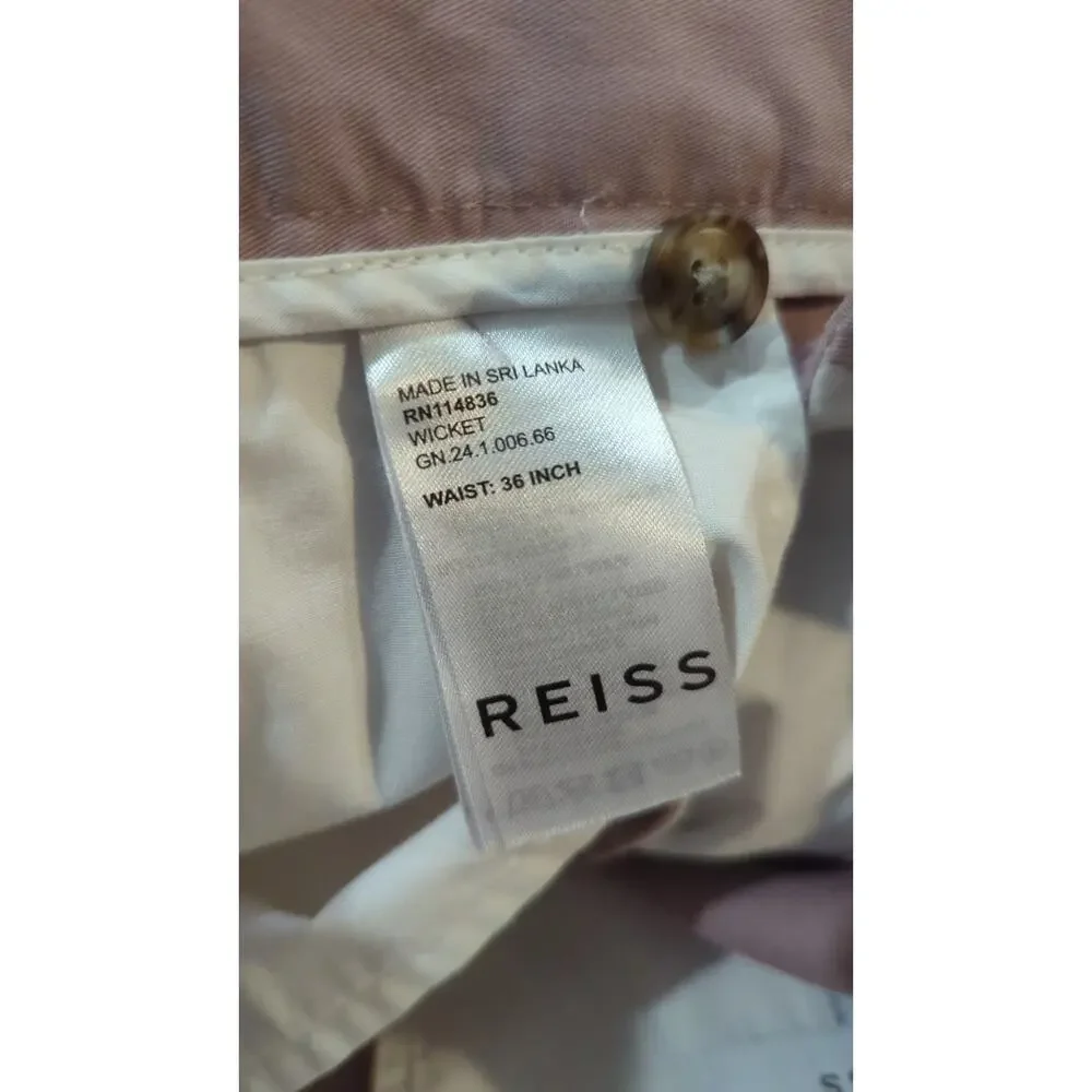 REISS Men's Wicket Chino Shorts